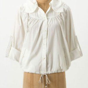 XS lAnthropologie Maple Cotton Jacket